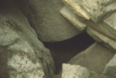 Cave used for cold storage